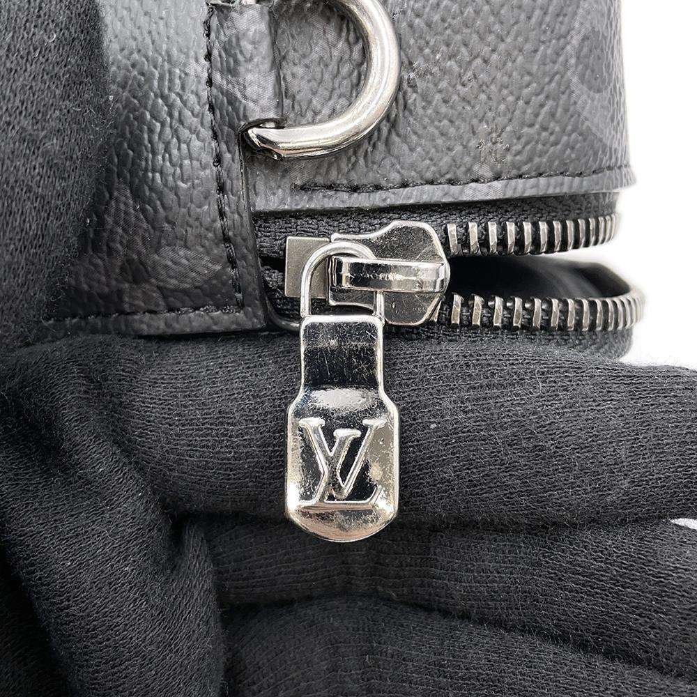 Louis Vuitton Shoulder Bag Monogram Eclipse Black Alpha Wearable Wallet Black - Picture 11 of 12